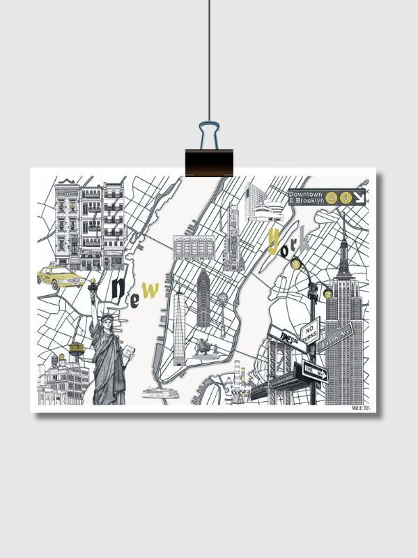 A4 NYC MAP